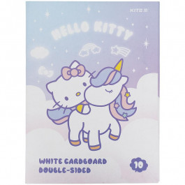 Kite Набор белого картона  А4 Hello Kitty 10л. (HK21-254)