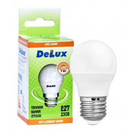 DeLux LED BL50P 7W 2700К 525Lm 220V E27 комплект 3 шт (90005359)