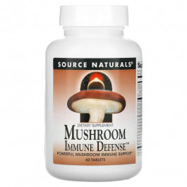 Source Naturals Mushroom Immune Defense, 60 таблеток