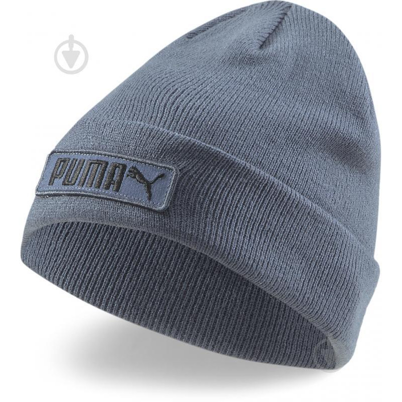 PUMA Шапка  Classic Cuff Beanie 02343409 One Size Evening Sky (4065449742795) - зображення 1