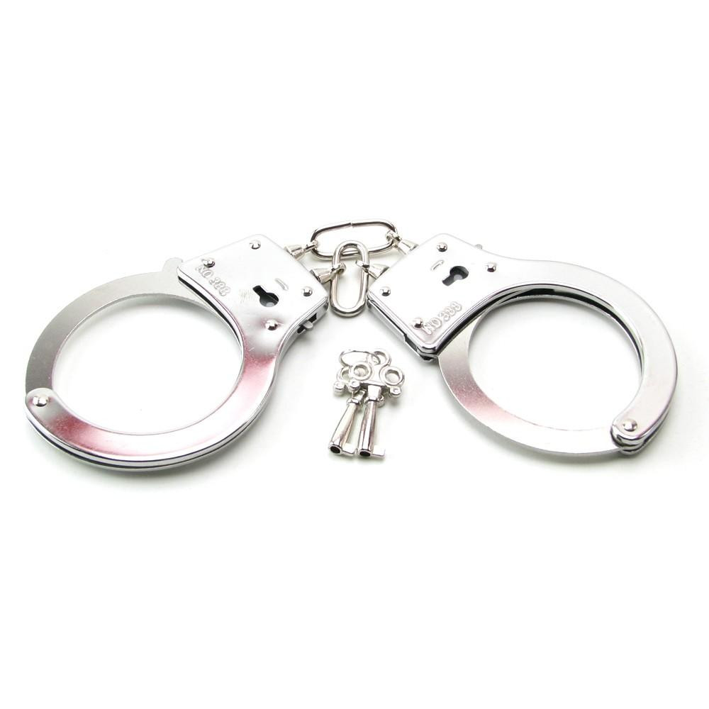 Pipedream Products Наручники Beginner's Metal Cuffs, серебрянные (603912249996) - зображення 1