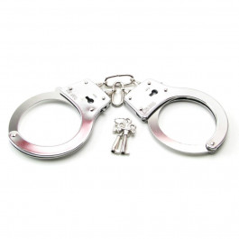 Pipedream Products Наручники Beginner's Metal Cuffs, серебрянные (603912249996)