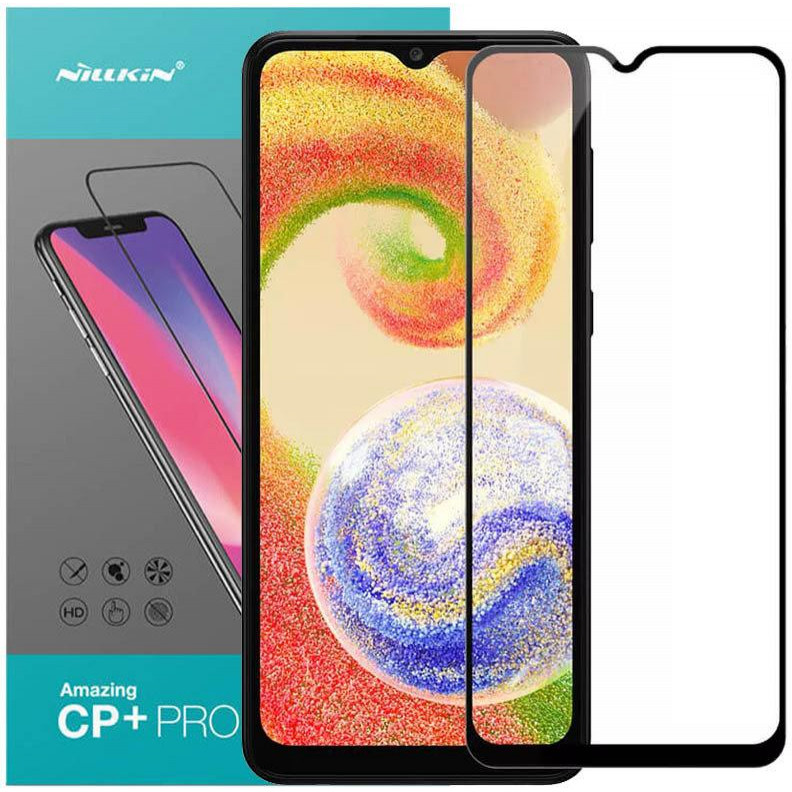 Nillkin Samsung A045 Galaxy A04 / A04s / A04e Glass Screen (CP+PRO) Black - зображення 1