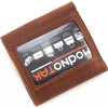Grande Pelle Компактний гаманець з вінтажної шкіри теракотового кольору  67841 - зображення 3