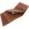 Grande Pelle Компактний гаманець з вінтажної шкіри теракотового кольору  67841 - зображення 8