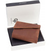 Grande Pelle Компактний гаманець з вінтажної шкіри теракотового кольору  67841 - зображення 9