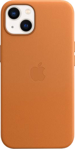 Apple iPhone 13 Leather Case with MagSafe - Golden Brown (MM103) - зображення 1