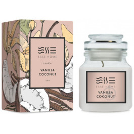 Esse Cosmetics Свічка ароматична  HOME Vanilla Coconut 100г (4820239121187)