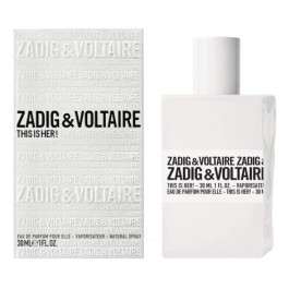 Zadig & Voltaire This Is Her! Парфюмированная вода для женщин 30 мл