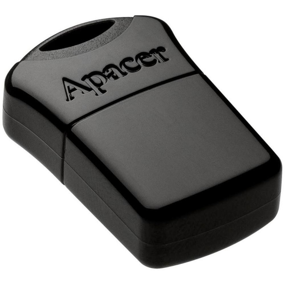 Apacer 64 GB AH116 USB 2.0 Black (AP64GAH116B-1) - зображення 1