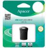 Apacer 64 GB AH116 USB 2.0 Black (AP64GAH116B-1) - зображення 2