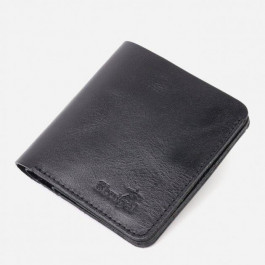 SHVIGEL Шкіряне портмоне  leather-16606 Чорне