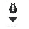 Passion Nancy Bikini black L/XL (SO5367) - зображення 7