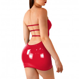 Art of Sex Сексуальна вінілова сукня  - Jaklin (XS-M, червоний) (SO7507)