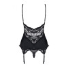 Obsessive 810COR1 corset & thong black S/M (SO7156) - зображення 6