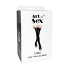 Art of Sex Lora з відкритими пальцями та п'ятою, розмір S, червоні (SO7357) - зображення 4