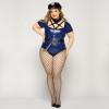 JSY Sexy Lingerie Еротичний костюм поліцейської  P91116 Plus Size (SO8377) - зображення 1