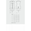 Obsessive Stewardess 3 pcs costume grey L/XL (SO7309) - зображення 7