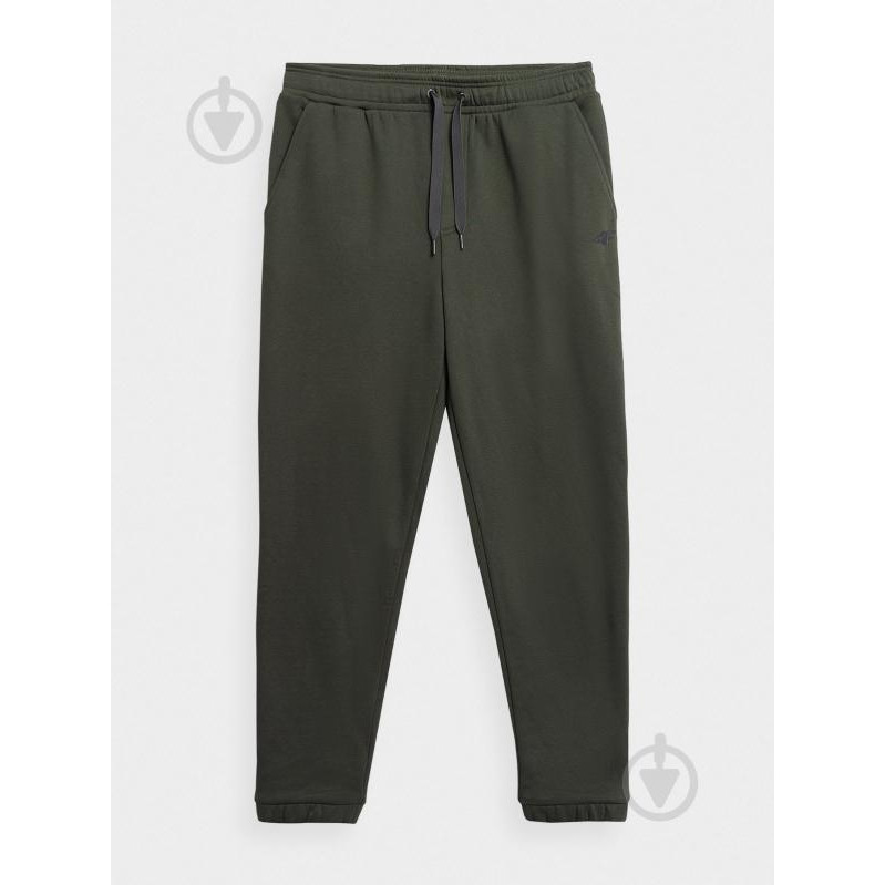 4F Спортивні штани на флісі  Trousers Cas M517 4FAW23TTROM517-43S 2XL Зелені (5904698492664) - зображення 1