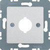 Berker Накладка для сигнальных и контрольных устройств, алюминий B.3/B.7 (14311404) - зображення 1