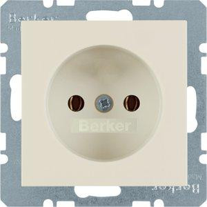 Berker Розетка без з/к, белая, 16А/250В серия S.1 (6167038982) - зображення 1