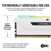 Corsair 16 GB (2x8GB) DDR4 3600 MHz Vengeance RGB Pro SL White (CMH16GX4M2D3600C18W) - зображення 4