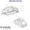 Minola HBI 5202 IV 700 LED - зображення 10