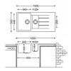 Fabiano Classic 100x50x15 кремовый (8221.301.0205) - зображення 2