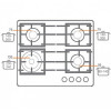 Fabiano FHG 14-44 GH-T White Glass - зображення 3