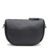 Borsa Leather Сумка через плече жіноча шкіряна чорна  K18569bl-black - зображення 1