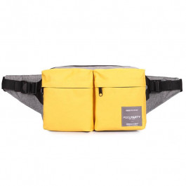 Poolparty Поясная сумка  Bumper Желтый с серым (bumper-yellow-grey)