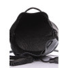 Poolparty Женская кожаная сумка на завязках  Bucket Черный (bucket-black) - зображення 4