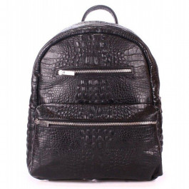 Poolparty Кожаный рюкзак  Mini (mini-bckpck-leather-croco-black)