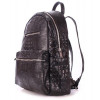 Poolparty Кожаный рюкзак  Mini (mini-bckpck-leather-croco-black) - зображення 2