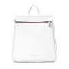 Poolparty Городской кожаный рюкзак  Venice Белый 9л (venice-leather-white) - зображення 1