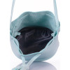 Poolparty Женская кожаная сумка на завязках  Bucket Голубая (bucket-blue) - зображення 4