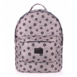   Poolparty Рюкзак стьобаний (backpack-snowflakes-grey)