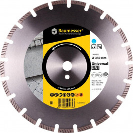 Distar Алмазный диск отрезной Distar Baumesser 1A1RSS/C1 350x3,5/2,5x10x25,4-11,5-21 HIT Universal