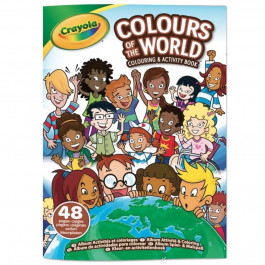 Crayola Книга-раскраска  Colours of the World 48 с (25-0717)