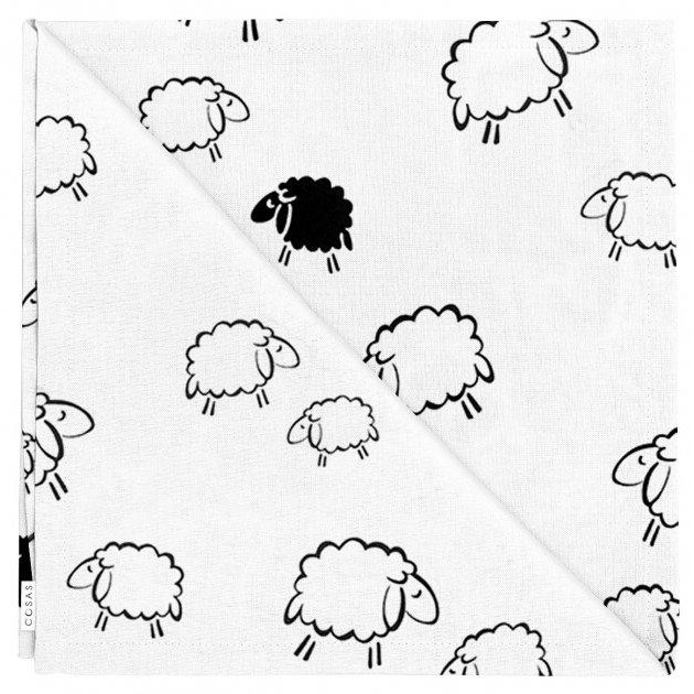 COSAS Серветки  Sheep 30х30 см 4 шт (4822052067215) - зображення 1