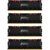 Kingston FURY 128 GB (4x32GB) DDR4 3200 MHz Renegade RGB (KF432C16RBAK4/128) - зображення 1