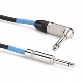 BIG Готовый гитарный или межблочный кабель, 1 х джек моно(6,3) ? 1 х угловой джек моно(6,3) (GC004 10М)