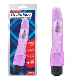 Chisa Novelties HiRubber Dildo 8.8 Purple (6610CN00510)