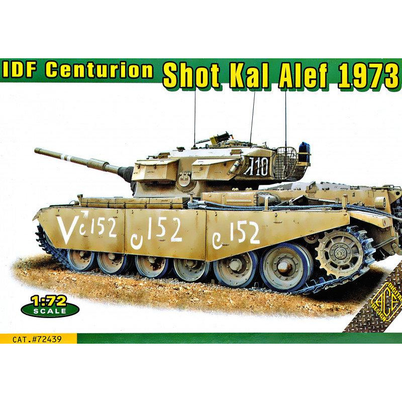 ACE Танк Centurion Shot Kal Alef 1973 (ACE72439) - зображення 1