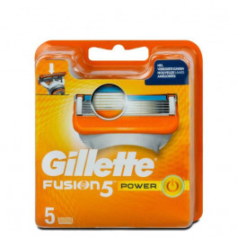   Gillette Змінні касети (леза)  Fusion Power 5 шт. 7702018424719