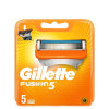 Gillette Змінні касети (леза)  Fusion 5 шт. 7702018458967 - зображення 1