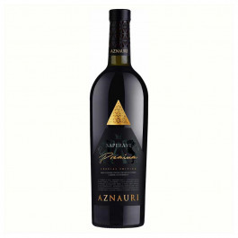 Aznauri Вино  Преміум Сапераві сортове червоне сухе 9.5-14%, 750 мл (4820189291770)