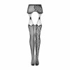 Obsessive Еротичні колготки-бодістокінг  Garter stockings S821 S/M/L, імітація панчіх і пояса для пан (SO8162) - зображення 5