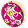 DUEL Hardcore X8 Pro Yellow / #0.6 / 0.13mm 150m 5.8kg (H3878) - зображення 1