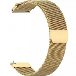 BeCover Ремінець Milanese Style  для Huawei Watch GT 2 42mm (20mm) Gold (707770)